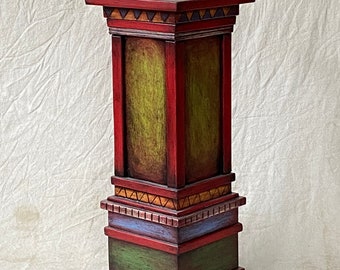 Red Pedestal