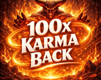 DEVOLVER AL REMITENTE / 100% KARMA de vuelta / Hacer que se arrepientan y paguen / Devolución de energía / Restaurar el equilibrio kármico / Eliminación de energía negativa