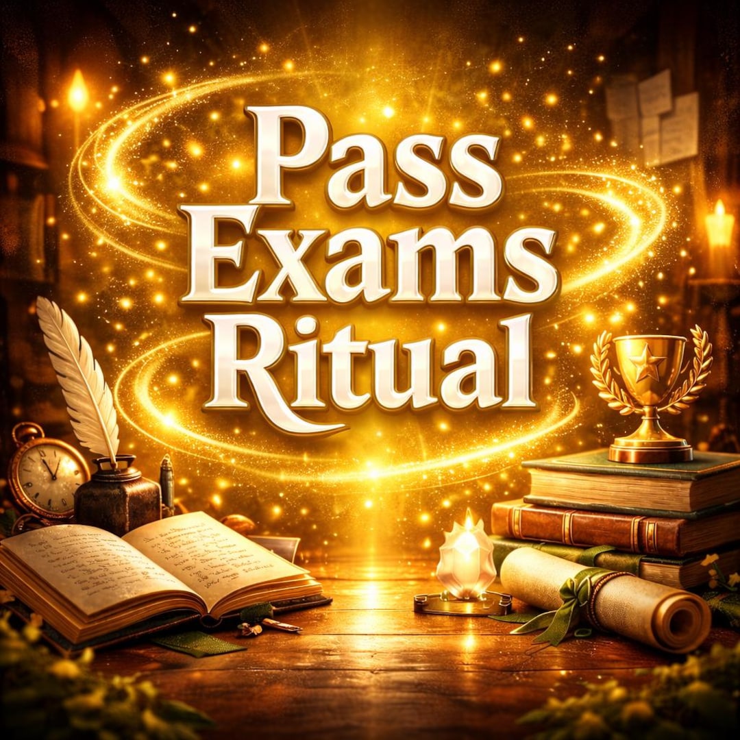 Spell Graduation Pass Exam Spell - Successful Graduation - Good Grades Spell - School ...