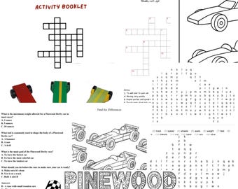 Pinewood Derby Begleitheft