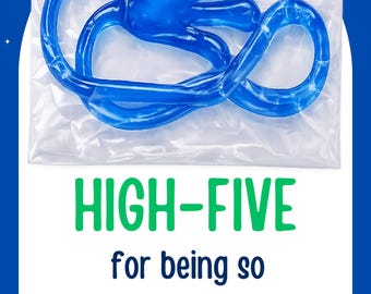 High fünf für gute Ergebnisse, Handout Canva Link inklusive