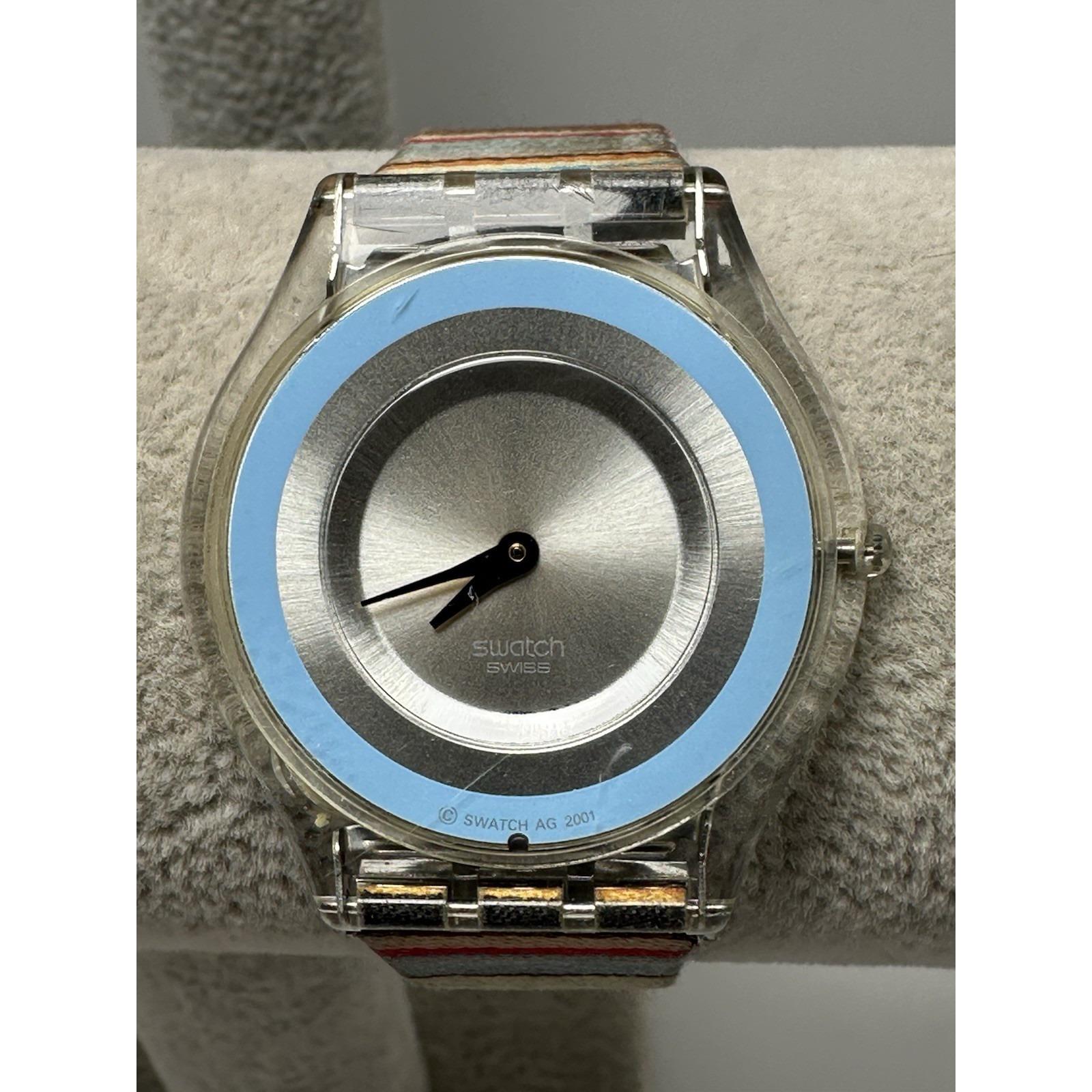 SWATCH super slim SFK170. Case & new battery included. Water resistant. Sfk - Etsy main image 3