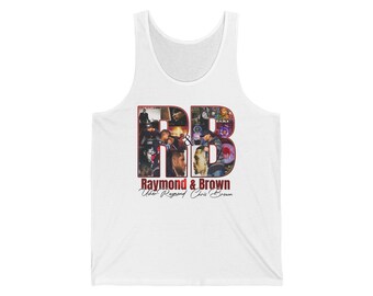 Raymond & Brown RB Photo Collage Tank Top | Band Logo Apparel