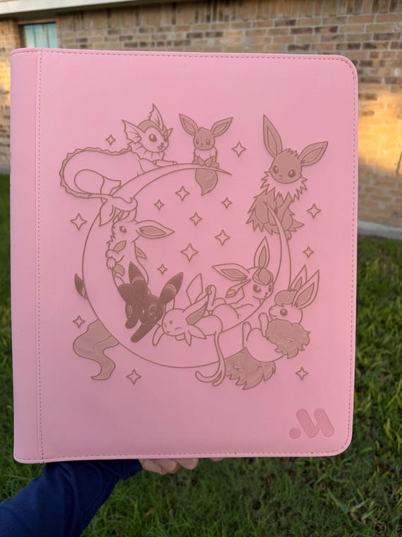 pokemon card binder eevee evolutions Eeveelutions Collection Re-File - Pokmon Game | Authentic Japanese Pokmon TCG This design reduces the risk of cards slipping out when the binder is handled or transported Refill Binder Eevee & Co
