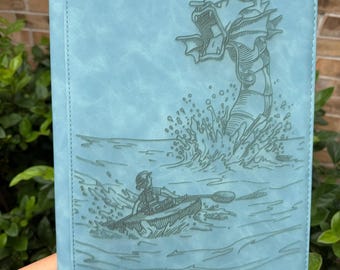 Custom Pokemon Shining Gyarados Laser Engraved 9 Pocket Binder