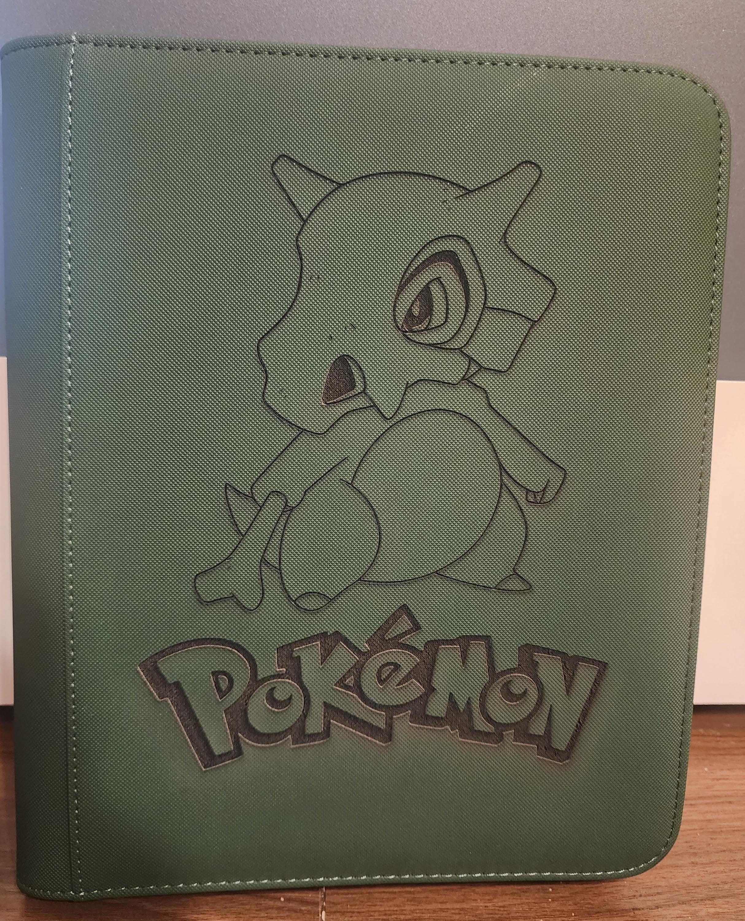 Pokemon Laser Engraved 4 Pocket Top Loader Cubone Binder Made to Order - Etsy Pokemon Laser Engraved 4 Pocket Top Loader Cubone Binder Made to Order - Etsy