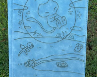 Custom Pokemon Paldean Fates Bubble Mew Laser Engraved 9 Pocket Binder