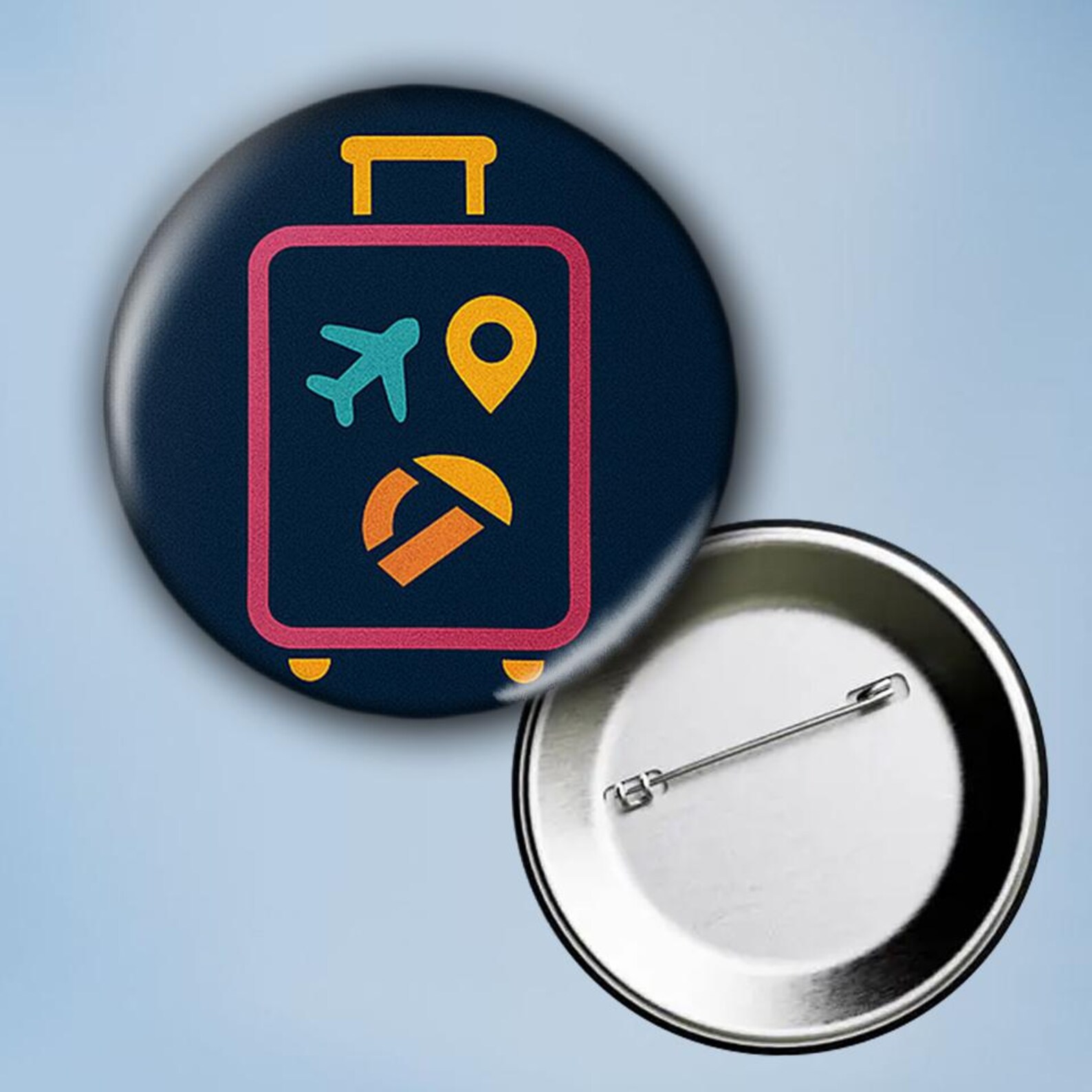 Travel Agent Badge Set — 4 PCS - Etsy