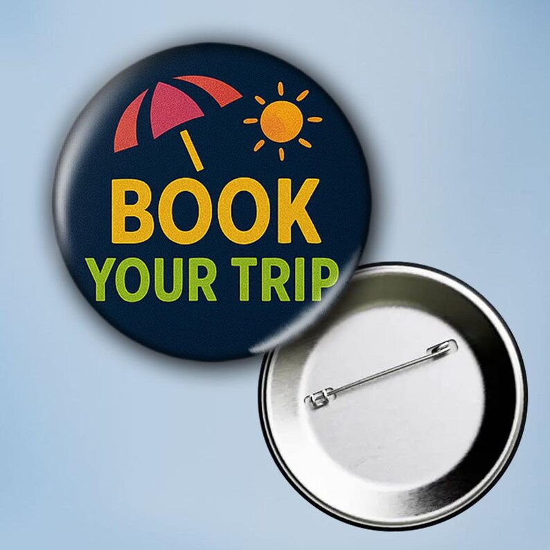 Travel Agent Badge Set — 4 PCS - Etsy