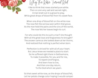 Valentine's Day Poem: Why the Rose Turned Red