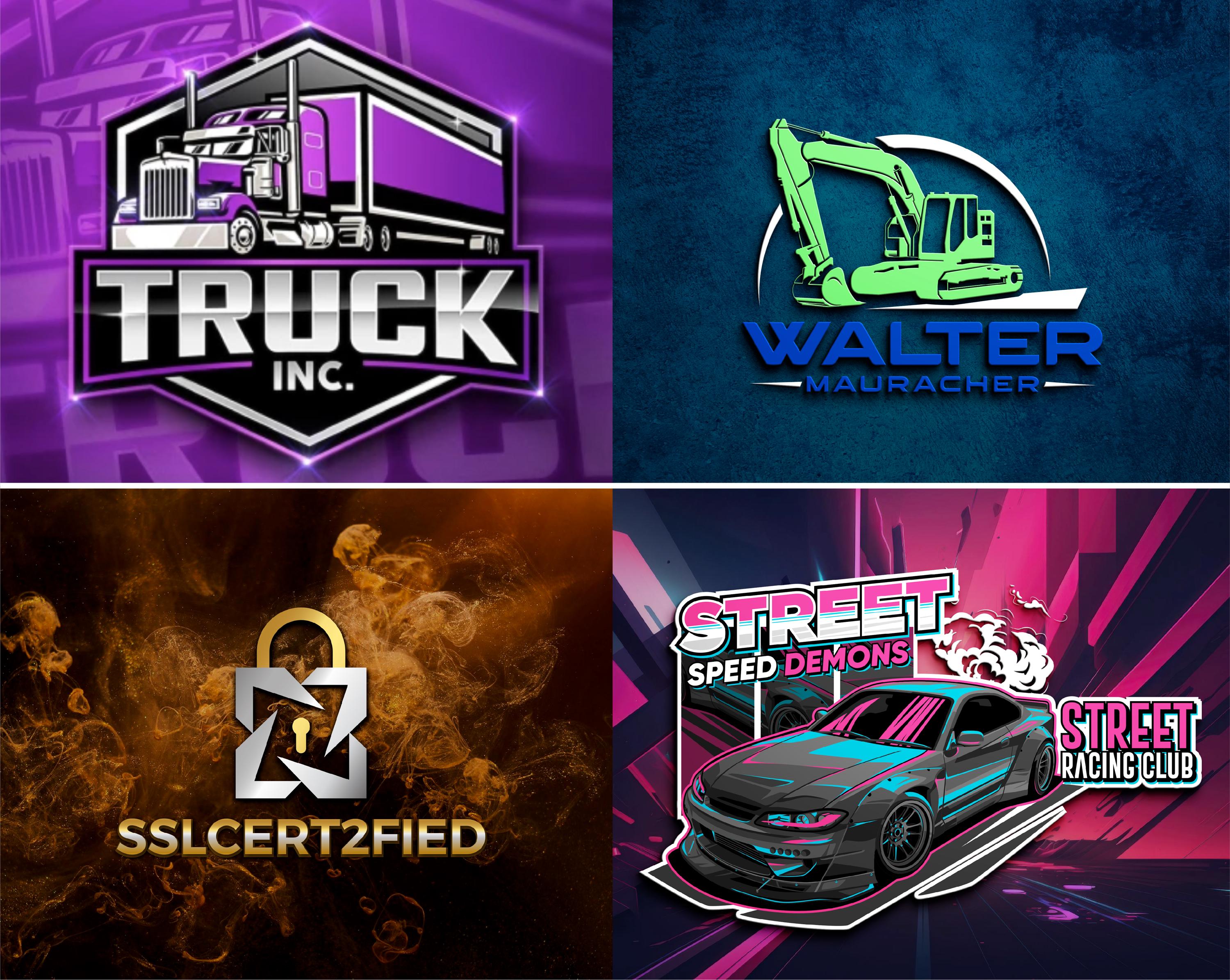 Custom Professional 3D Logo Design, Modern Company Logo Creator, Custom ...
