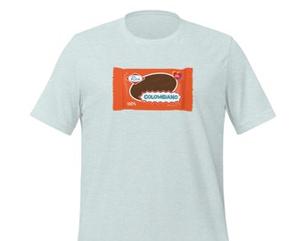 Colombiano Chocorramo T-shirt: Colombia Childhood Bella+Canvas Tee