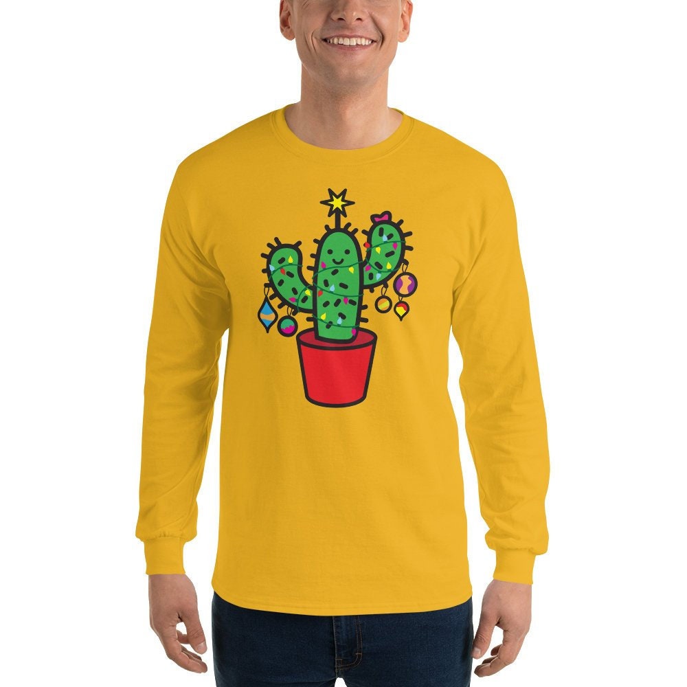 cactus christmas sweater