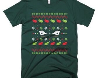 Eames Rocking Chair 'Ugly Sweater' T-Shirt, Architect Gift