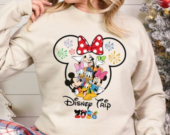 Sudadera Disney Trip 2026 Mickey Crew Vacation 614404