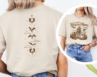 Camiseta de Riorson House con gráfico de dragón de la Cuarta Ala 614548