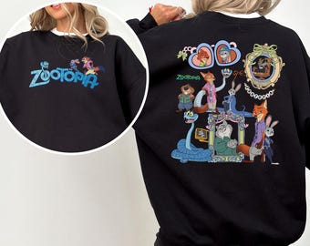 Sudadera con estampado de coqueta de Zootopia 2 con lazo 614512