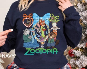 Sudadera con capucha de Zootopia Coquette, con lazo floral y personaje de la película 614522