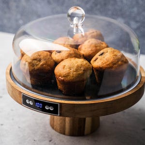 Digital Cake Stand Warmer | Keeps Desserts warm & moist | Cordless