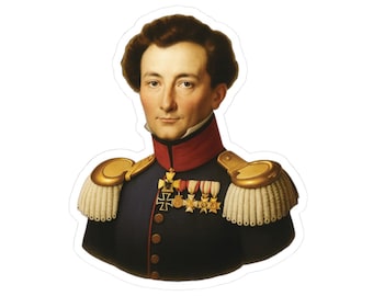 Carl von Clausewitz, the sticker (2" or 3")