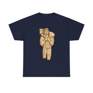 Oud-Grieks Moschophoros-t-shirt (kuitdrager)