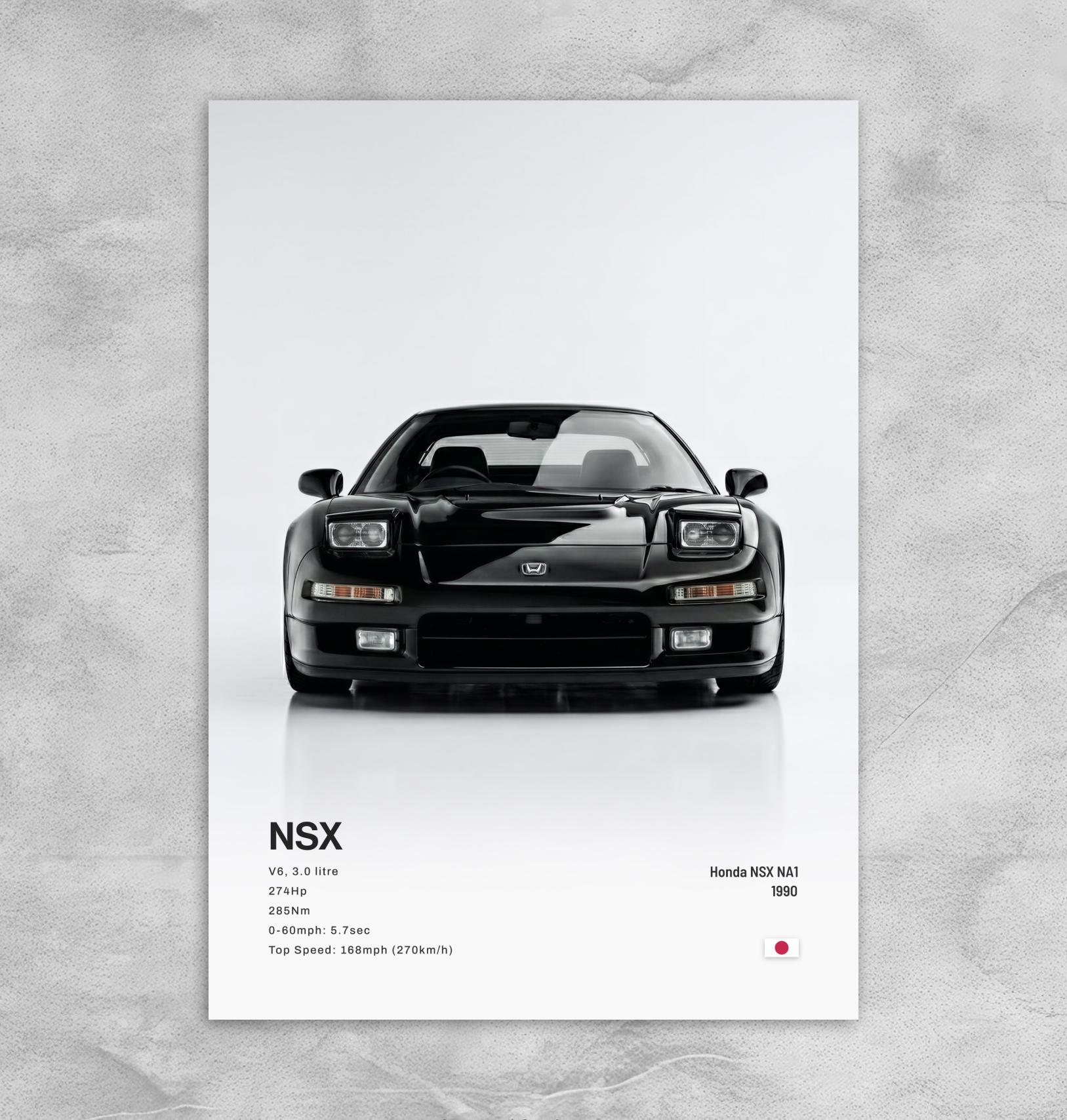 Honda nsx poster - Etsy 日本