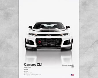 Chevrolet Camaro ZL1 Poster