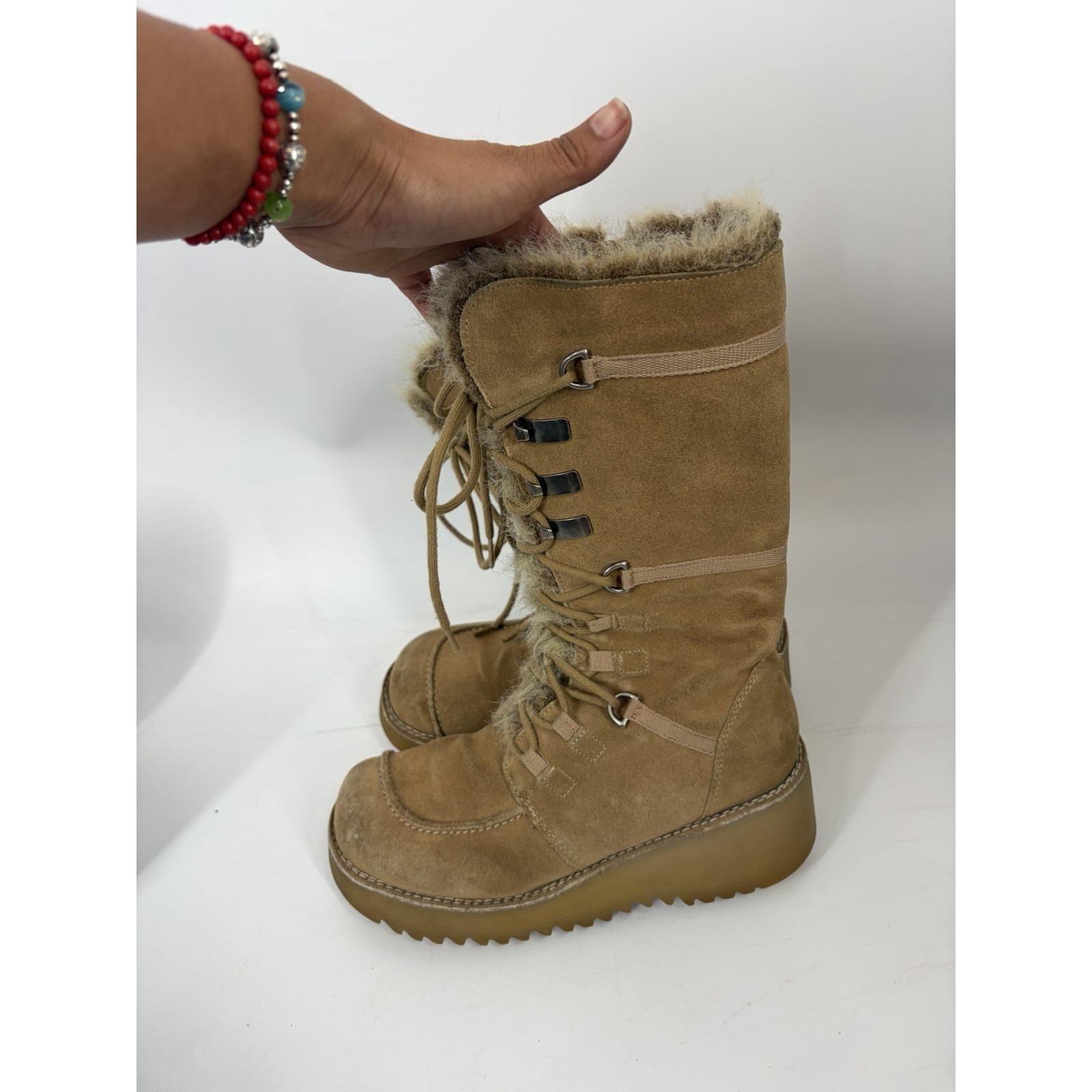 Y2k Faux Fur Boots - Etsy display picture 3