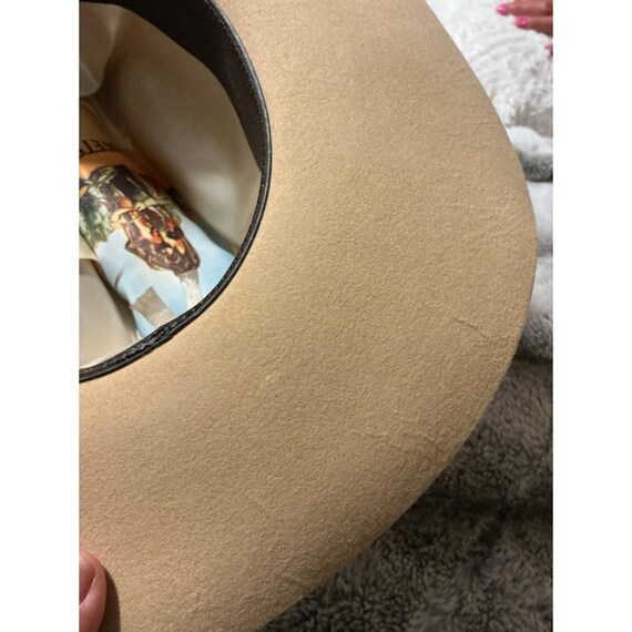 Chapeau cowboy marron avec coutures - la magie du déguisement