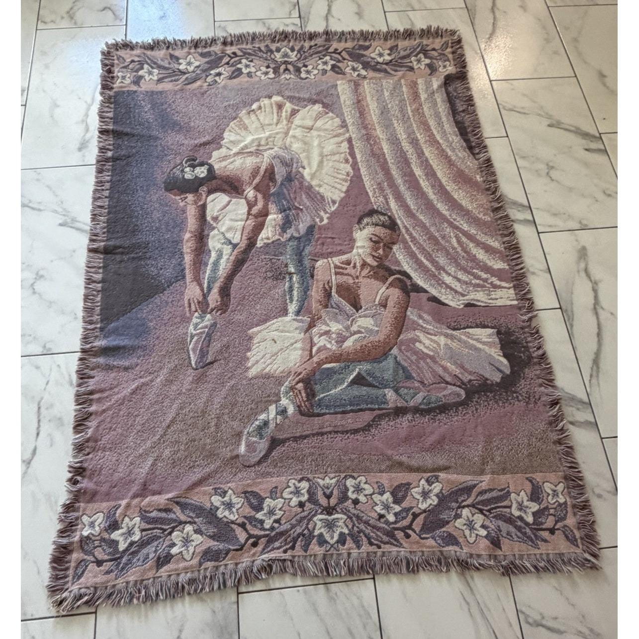 希少 Goodwin Weavers ヴィンテージラグ テニス柄 USA製 タグ Goodwin Weavers Throw - Etsy