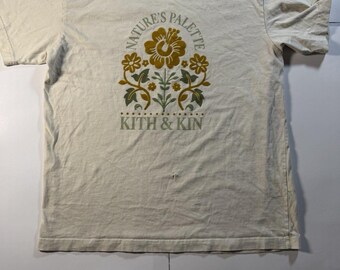 Mens Vintage Kith And Kin T Shirt Size L “Natures Palette”