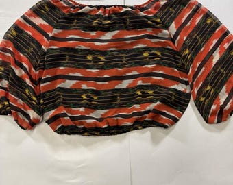 Women’s Size Small Pattern Vince Camuto Top Shirt Blouse