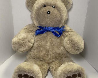 VINTAGE 1984 Cartier Bear Plush Stuffed Animal 23 Inches