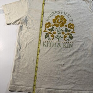 Camiseta vintage para hombre Kith and Kin, talla L, "Paleta de la naturaleza" imagen 9