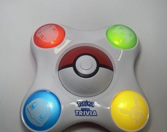 Pokémon Trainer Trivia Hand-Held Electronic Game Tested Works! See Description