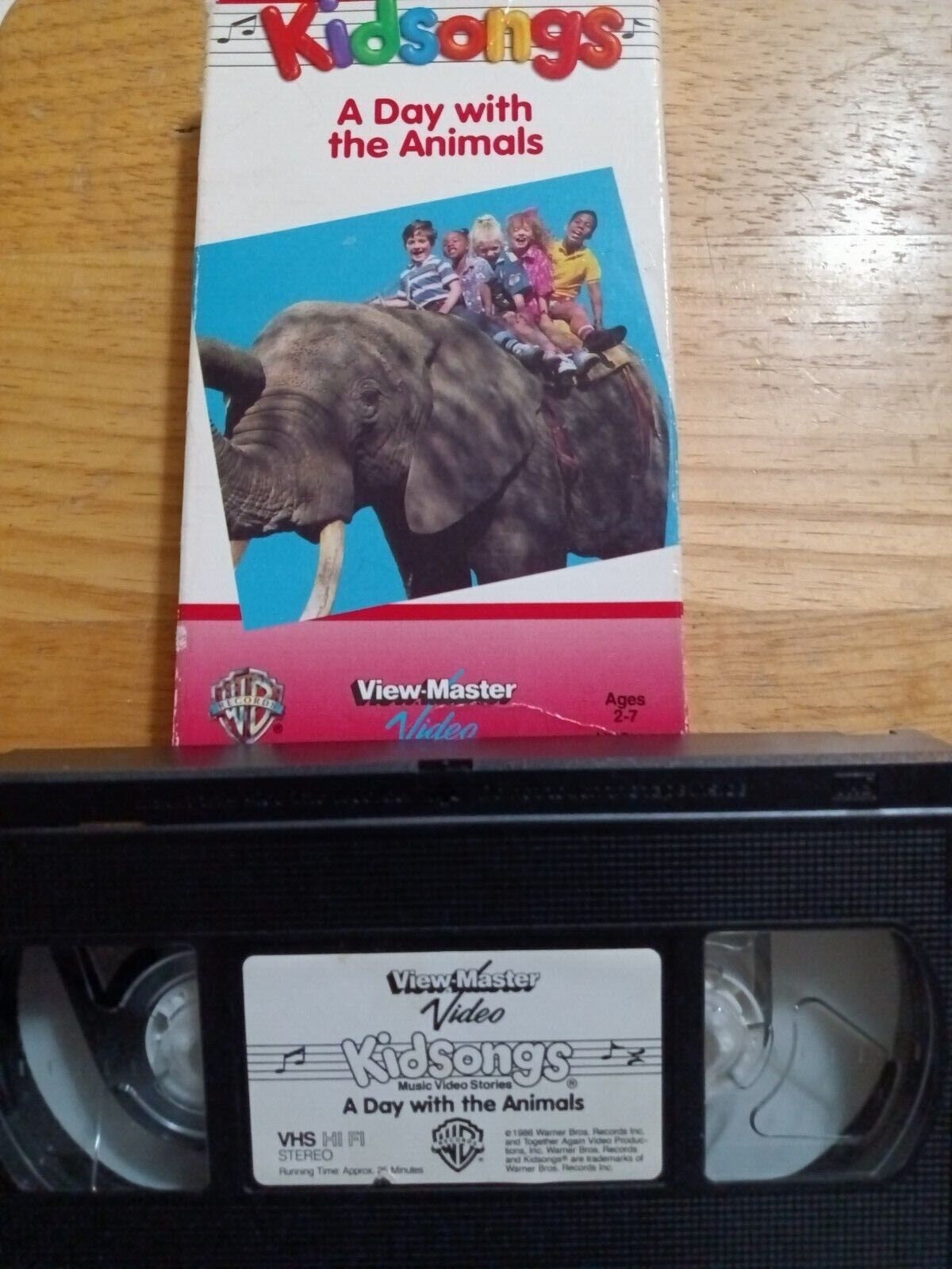 Kidsongs A Day With the Animals VHS 1986 View Master Video 25 Etsy