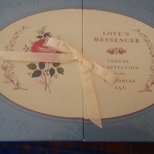 Mensajero del amor Muestras de afecto en la caja de recuerdos de la época victoriana Cinco reproducciones intrincadas Art Institute Chicago