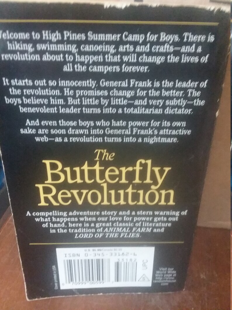 Science Fiction the Butterfly Revolution William Butler Etsy