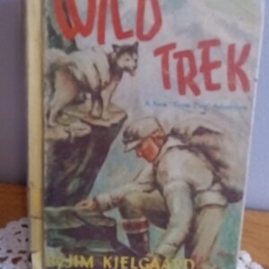 Wild Trek Jim Kjelgaard Hardcover First Cadmus Edition 1963 Ex Library