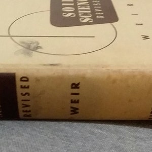 Lehrbuch Bodenkunde ihre Grundlagen und die Praxis, überarbeitete Ausgabe Wilbert Walter Weir J B Lippincott 1949 HK