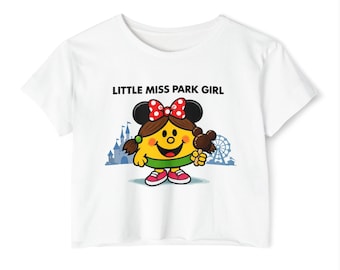 Top corto de niña de Little Miss Park