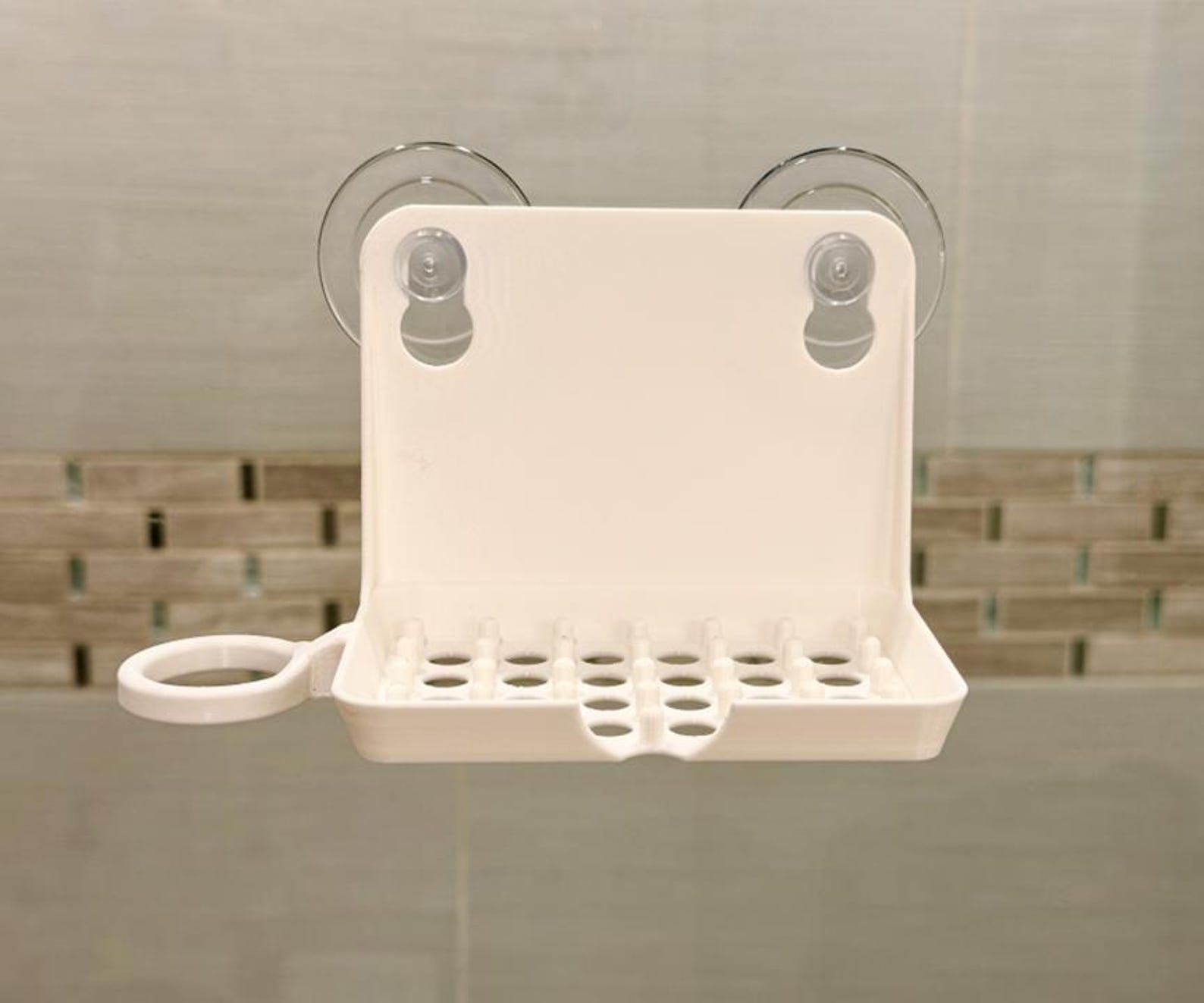 Hanging Soap Dish With Razor Holder - Etsy