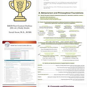 BCBA 6a edizione - Guida allo studio completa