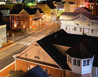 Leesburg at Night - 1000 Piece Jigsaw Puzzle