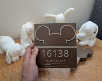 Disney Cruise Line Inspired Adventure Fish Extender Replica Magnet