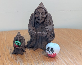 Evil Witch Poison Apple Inspired Desk Companion 10cm