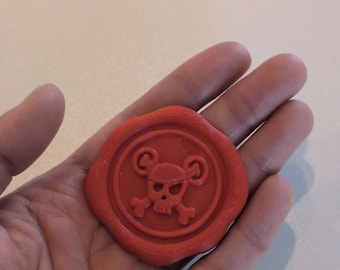 Pirate Mouse Inspired 3D Printed Fridge Magnet