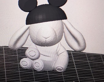 Stl/3MF files: DCL inspired Evie Towel Dog