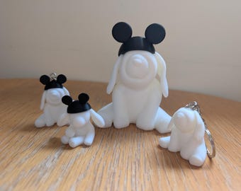 Evie Towel Dog Inspired 3D Printed Desk Companion 10cm