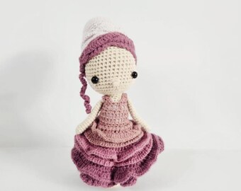 Crochet Pattern Nutcracker Sugar Plum Fairy Amigurumi Doll (PDF Digital Download)